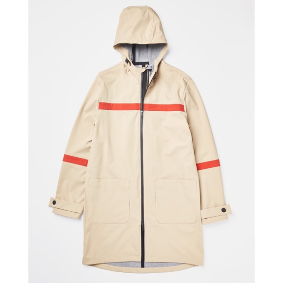 Topo Designs Other - North & Mark Maxwell Stripe Long Parka